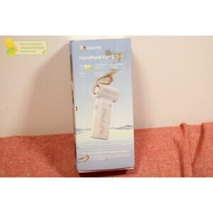 JISULIFE Foldable Portable Pocket Fan Gray